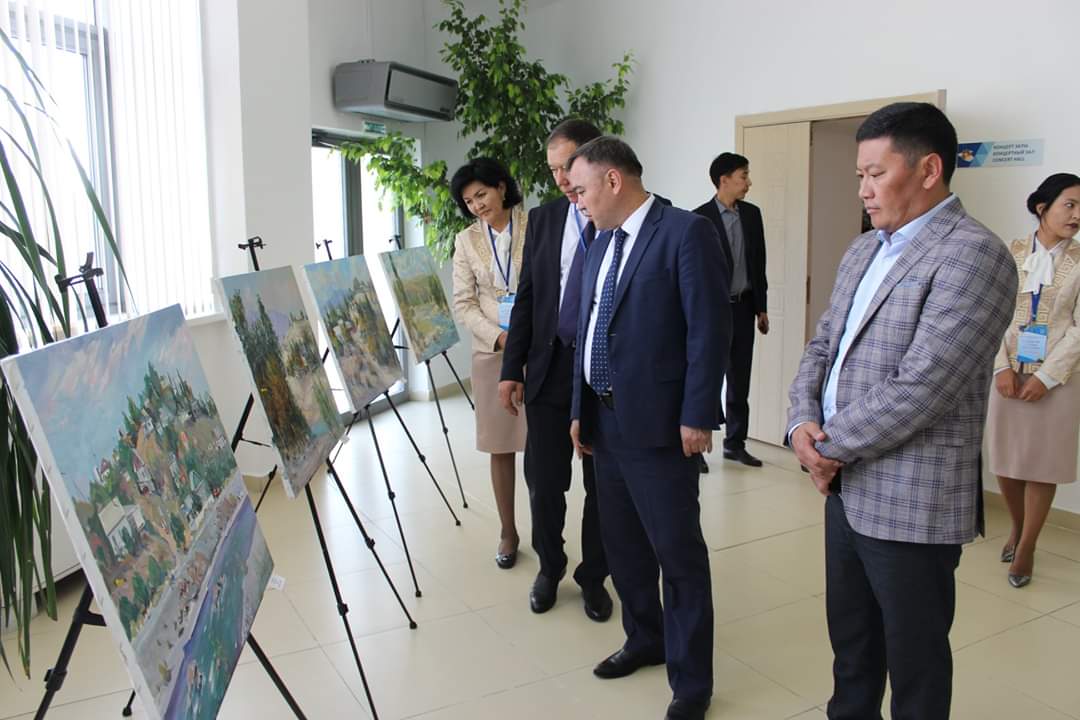 Суретшілердің халықаралық симпозиумы өтті