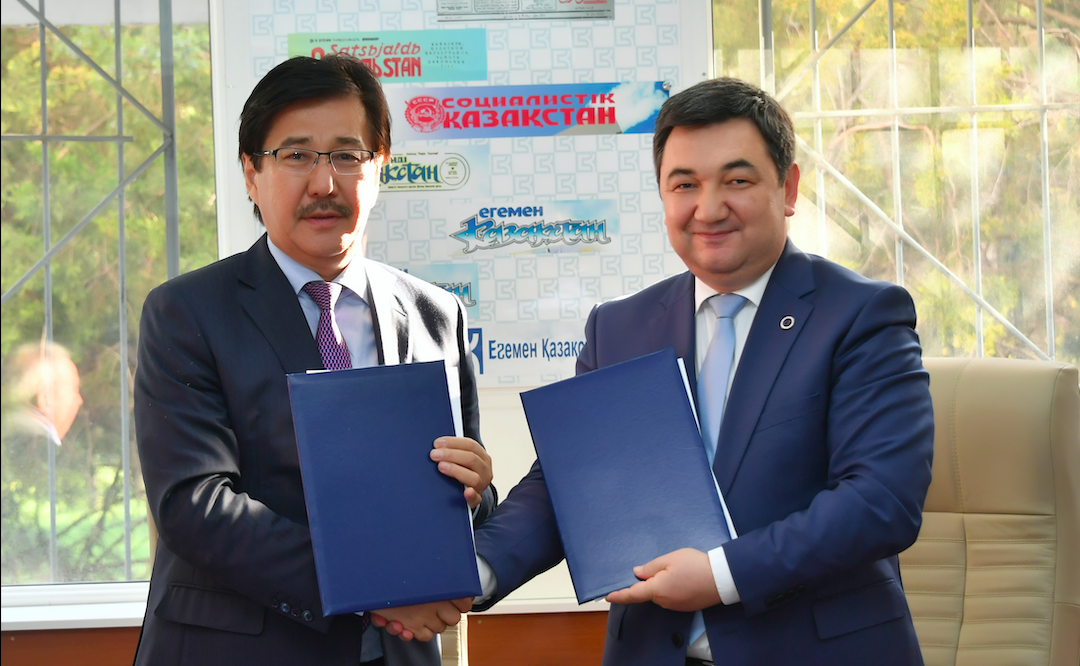 ҚазҰУ-да «Egemen Qazaqstan» газетінің күндері өтті