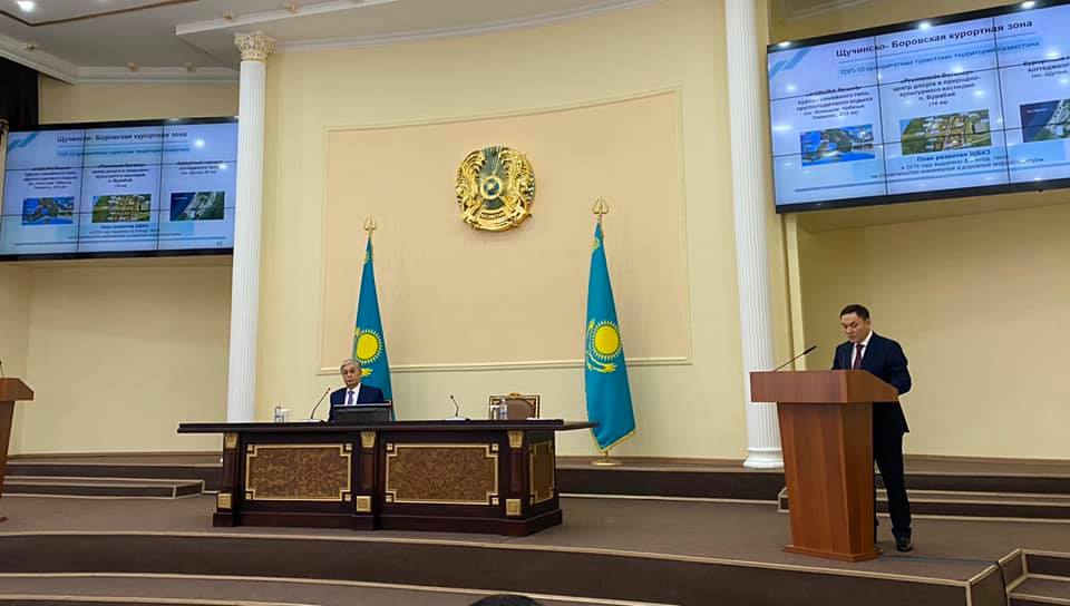 Президент Ақмола облысын дамыту мәселелері жөніндегі кеңесте сөз сөйледі