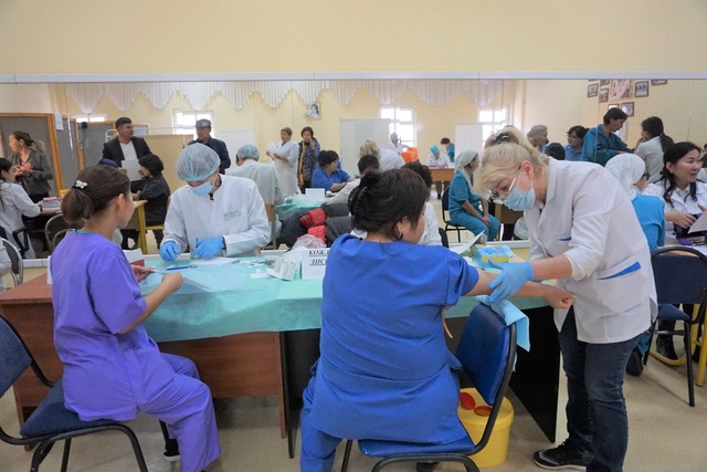 Алматылықтар тегін медициналық тексеруден өтті