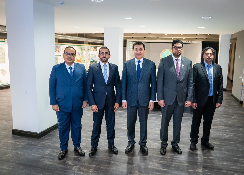 Алтай Көлгінов Біріккен Араб Әмірліктерінен келген делегациясымен кездесті