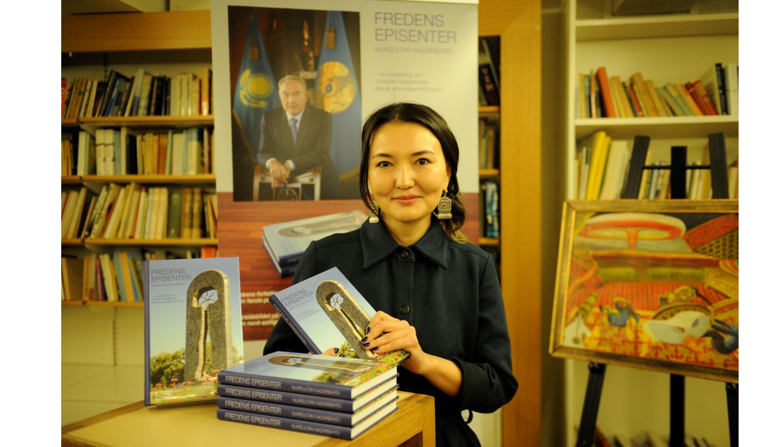 «Бейбітшілік кіндігі» норвег тілінде жарық көрді