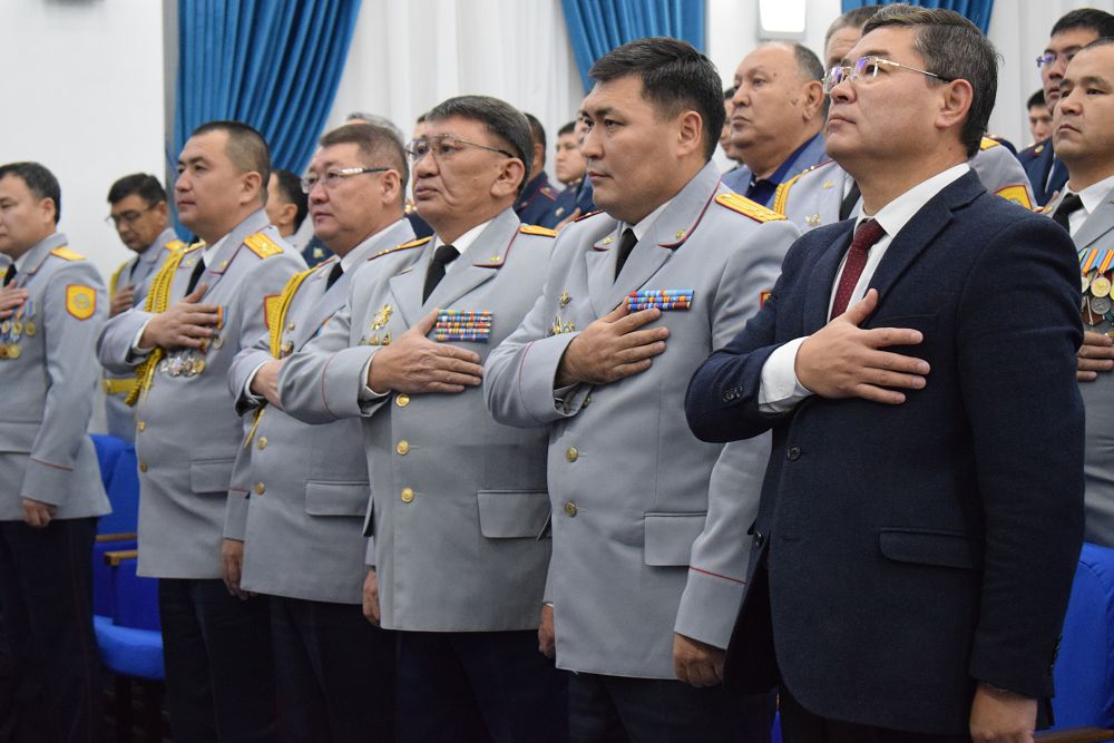Маңғыстауда полицейлер марапатталды