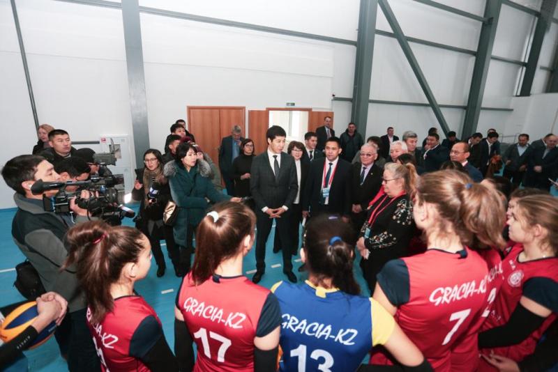 Оралда жаңа спорт мектебі ашылды