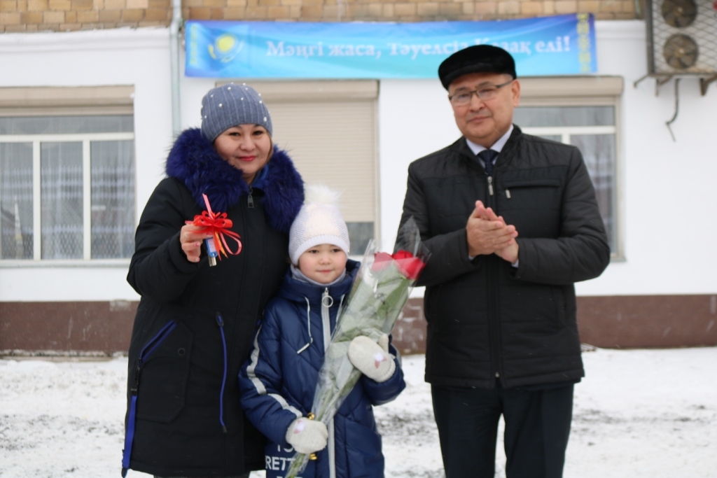 Қарағанды облысында 30 отбасы баспаналы болды