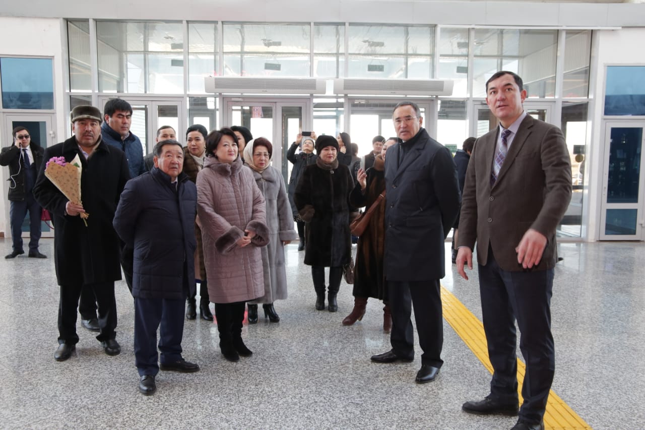 Жамбылдық «Даңқты спортшылар алаңы» ашылды