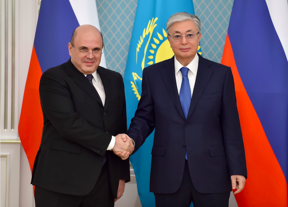 Қазақстан Президенті РФ Үкіметінің Төрағасы Михаил Мишустинмен кездесті
