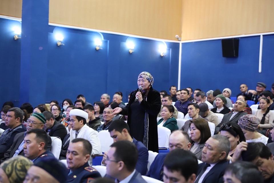 Ауданда әлеуметтік қолдауға ие отбасылар жіті назарда