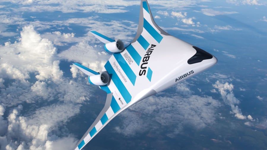 Airbus компаниясы қанаты ерекше ұшақ шығарды