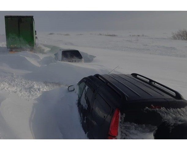 Солтүстік Қазақстанда 37 адамы бар 15 көлік құтқарылды