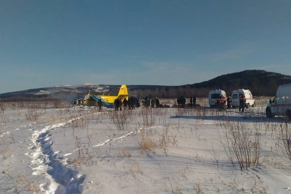 Ресейде ұшақ апатты жағдайда қонды