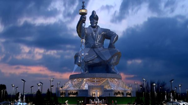 Бурабайда Абылай хан монументі бой көтереді