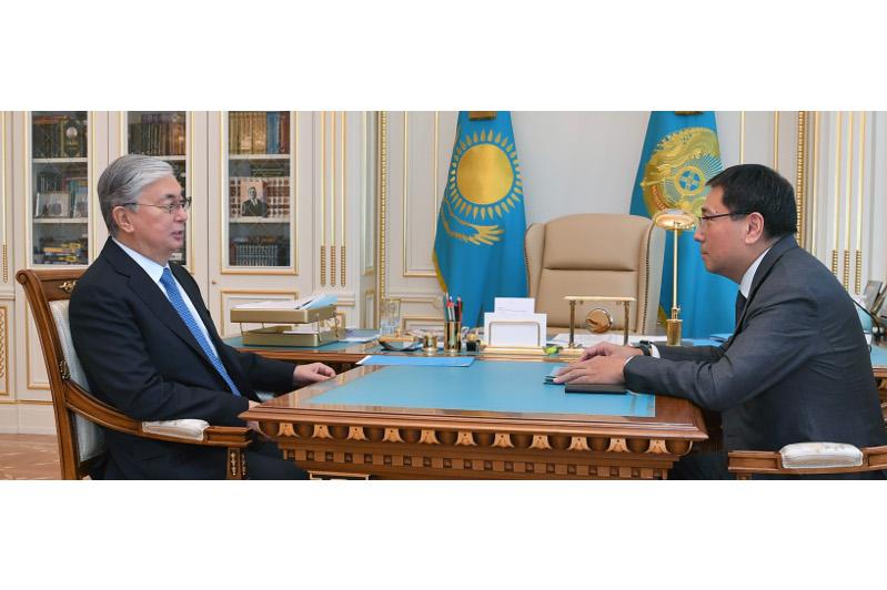 Президент Ұлттық банк төрағасы Ерболат Досаевты қабылдады