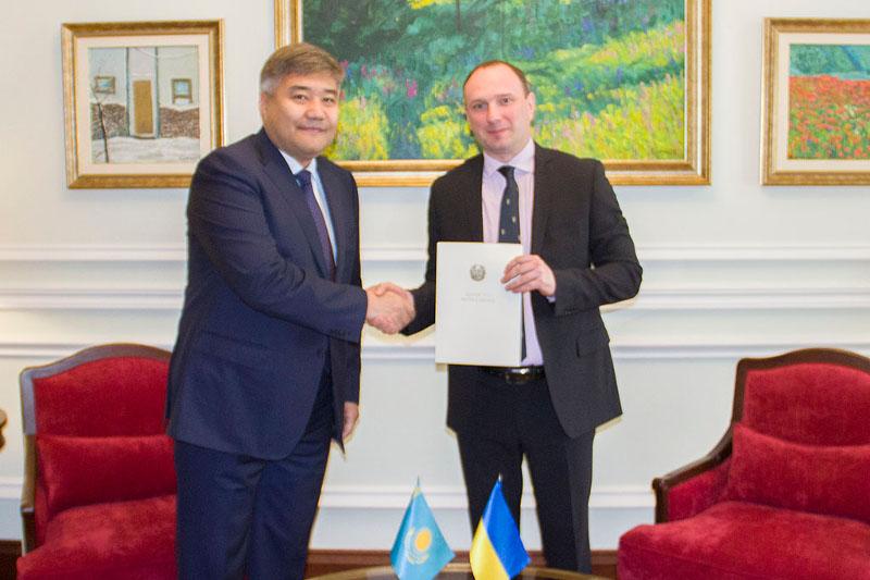 Қазақстанның Украинадағы Елшісі Дархан Кәлетаев сенім грамоталарын тапсырды