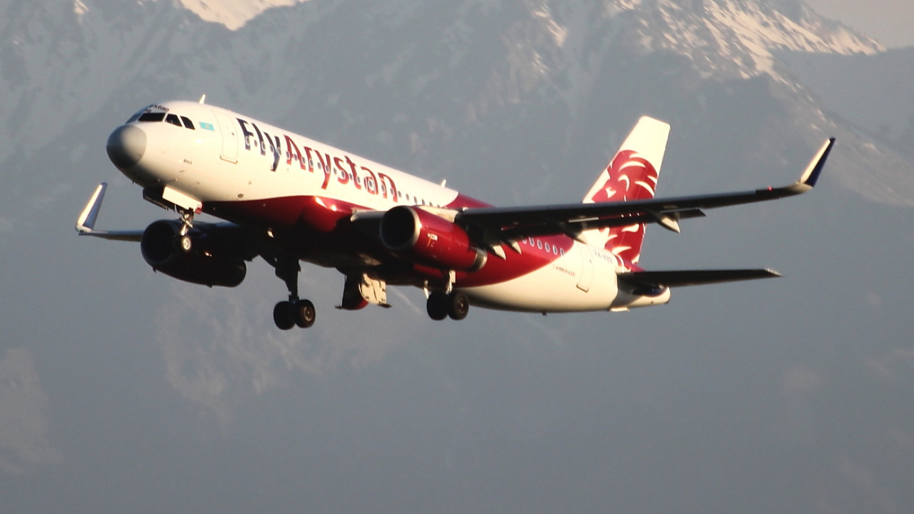 Fly Arystan Көкшетаудан Алматыға қатынайды