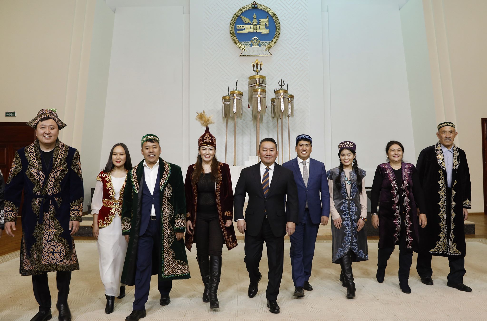 Моңғолияның жоғарғы лауазымды тұлғалары қазақ халқына мерекелік құттықтау жолдады
