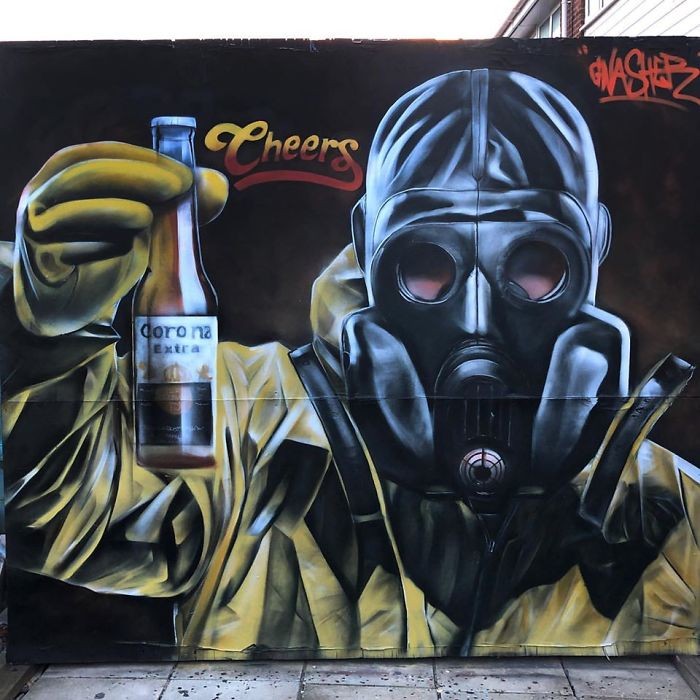 м
