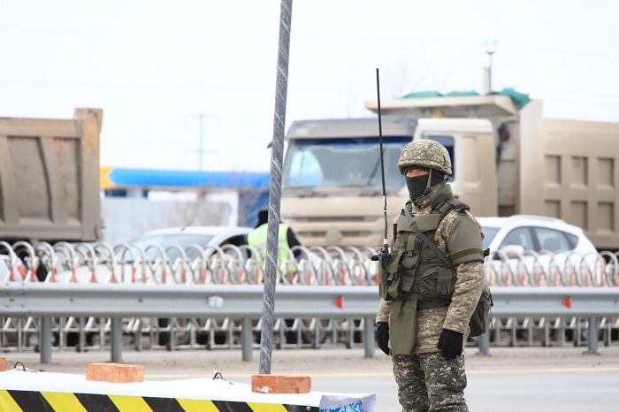 Әскери қызметшілер қазақстандықтардың қауіпсіздігін қамтамасыз етеді