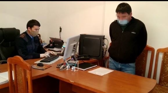 Түркістан: Билік өкілдеріне күш қолданған күдікті қамауға алынды