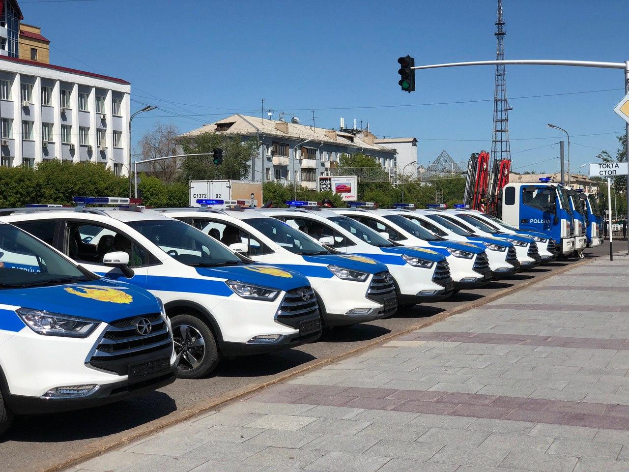 Қарағандының сақшылары су жаңа автокөлік мінді