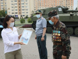 ҰОС қатысушыларының туыстарына естелік сертификаттары табысталды