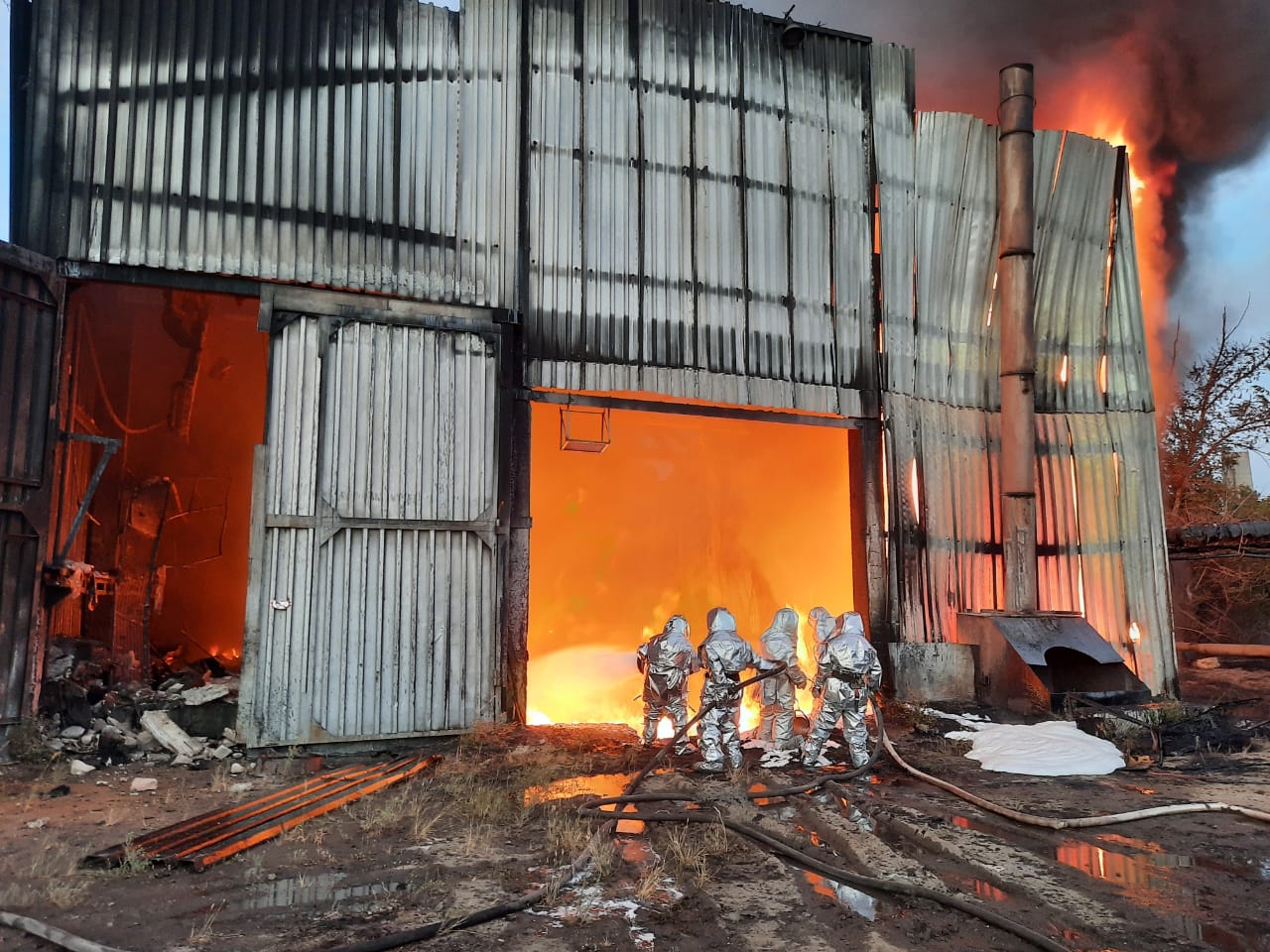 Павлодарда қауіптілігі аса жоғары өрт сөндірілді