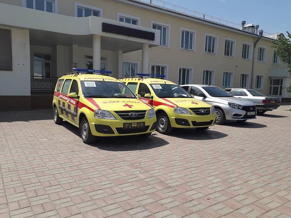 Ақсайлық аурухана үш көлікті болды