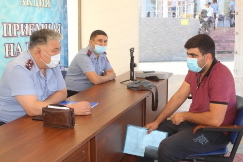 Қостанайда "Жолда қабылдау" акциясы өтті