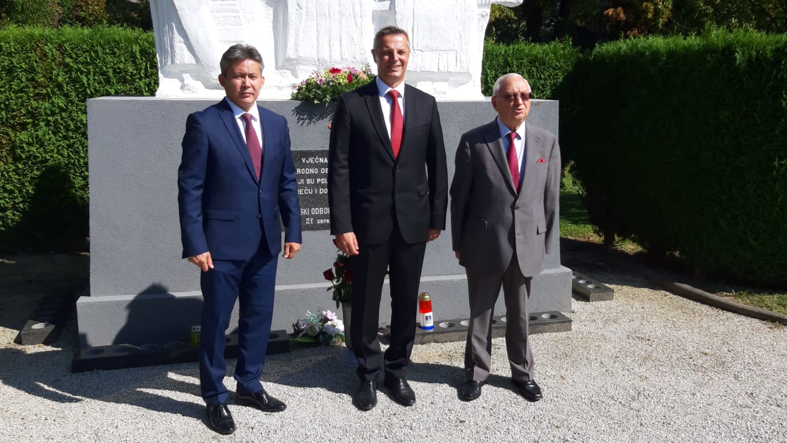 Хорватияда кеңес жауынгерлерін еске алу шарасы өтті