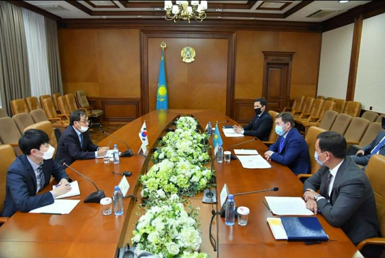 Шымкент қаласының әкімі Оңтүстік Кореяның Бас консулымен кездесті
