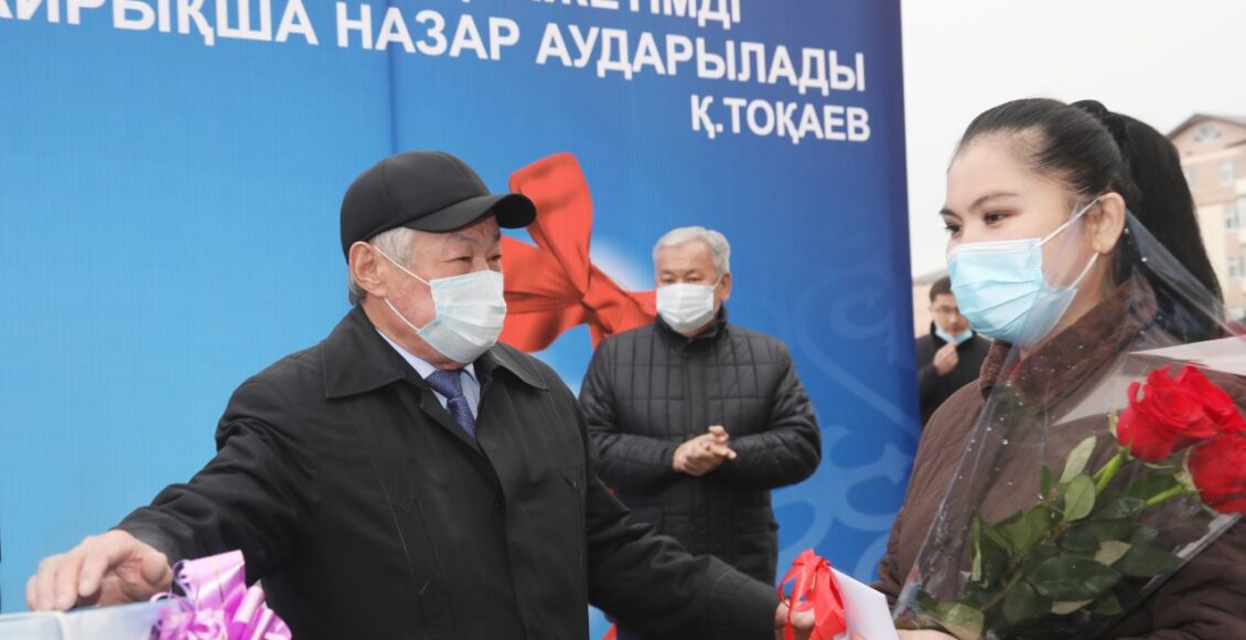 Тұңғыш Президент күніне орай Таразда тұрғындар баспаналы болды