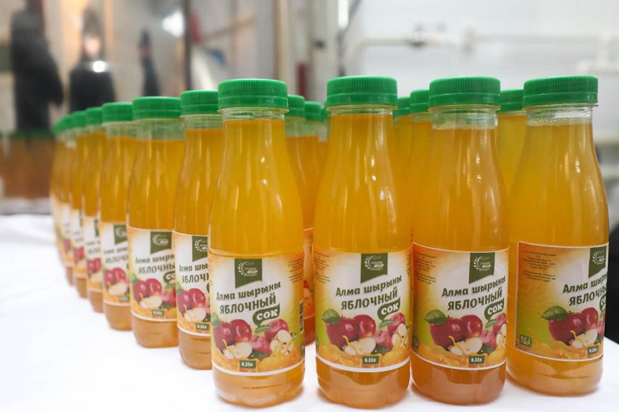 Алма шырынын шығарады