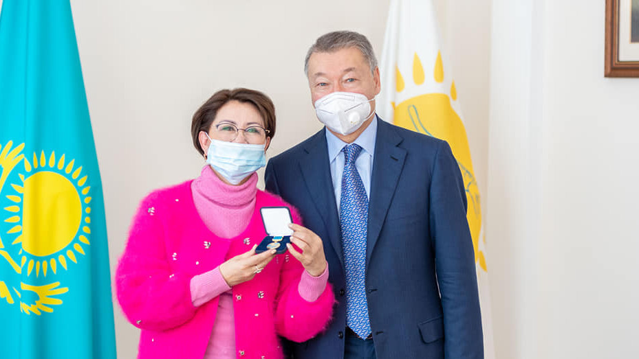 Роза Рымбаеваға Шығыс Қазақстанның құрметті азаматы атағы берілді