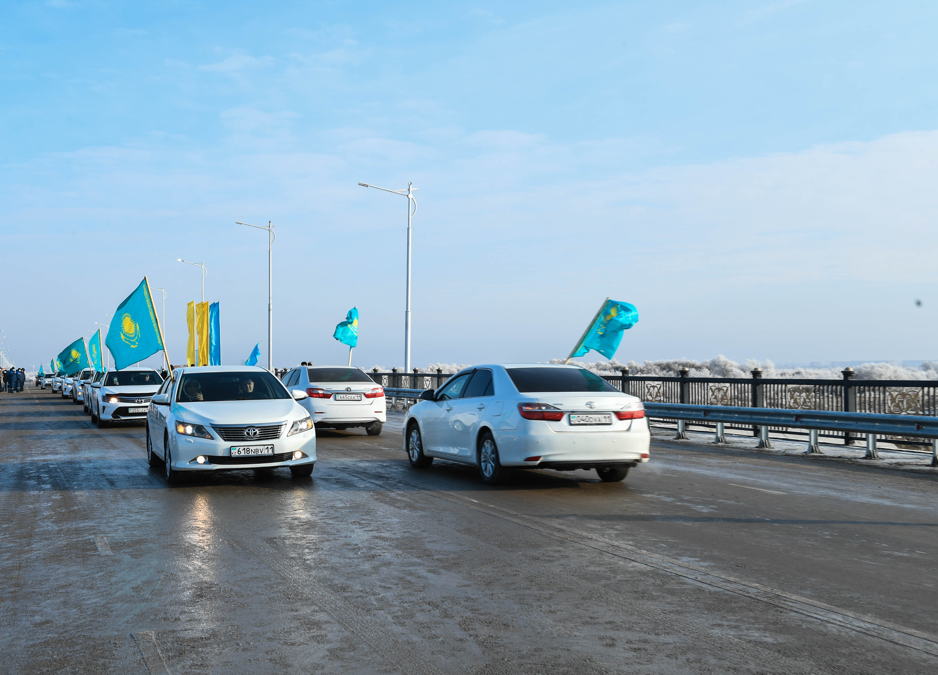 Қызылорда қаласында тұрғын үй мен жаңа көпір пайдалануға берілді