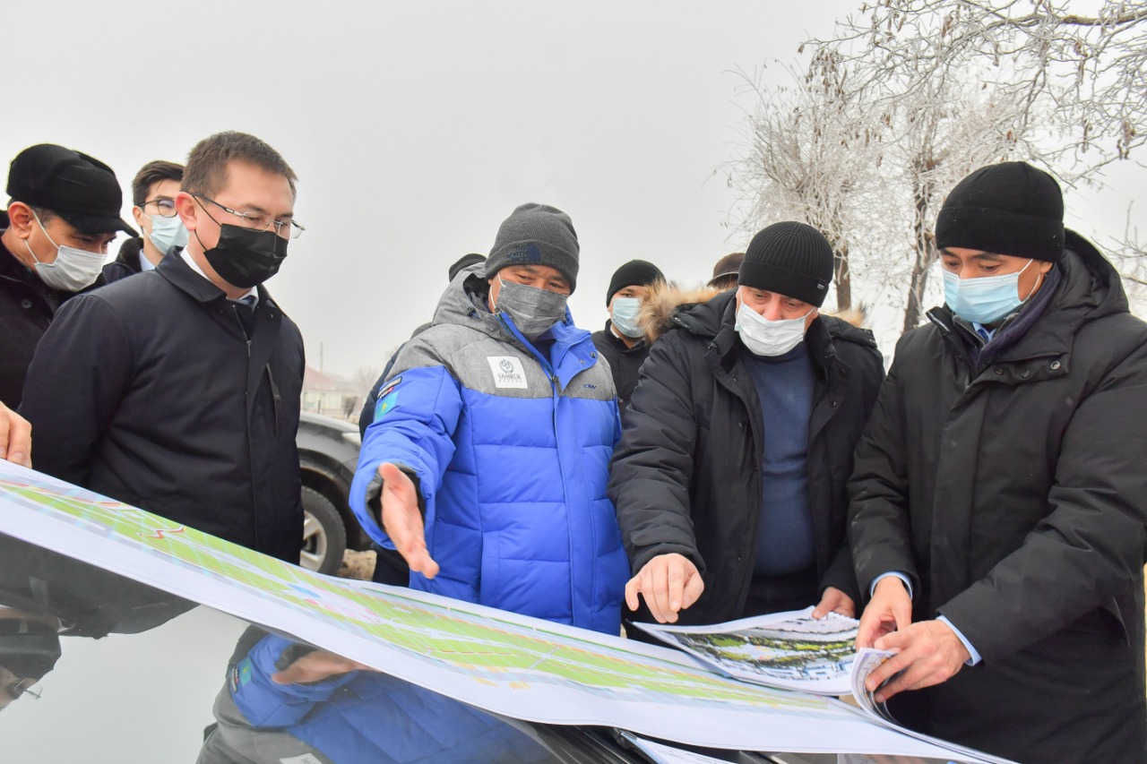 Түркістанда Германия, Бельгия елдерінен әкелінген көшеттер егіледі