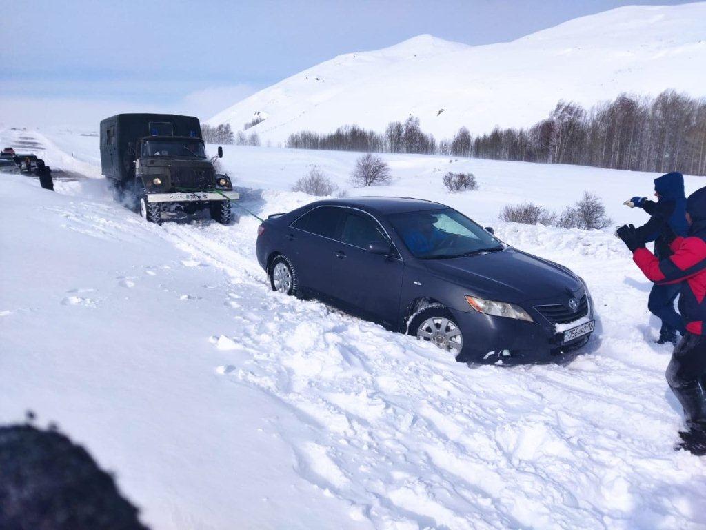 ШҚО-да екі тәулікте қар құрсауынан 164 адам құтқарылды