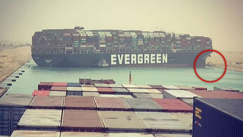 Алып кеме Еуропа экономикасына айтарлықтай зиян келтірді