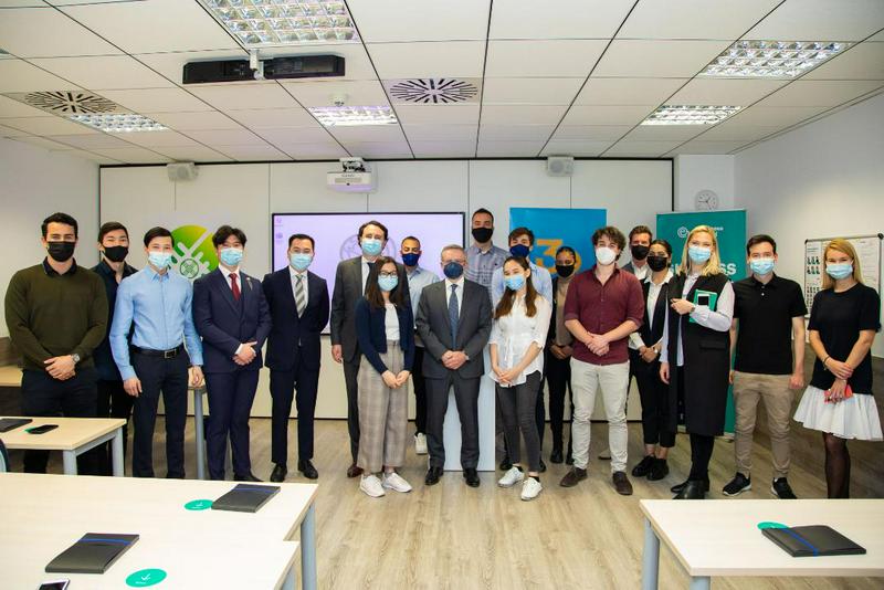 Барселона бизнес мектебінде Қазақстан тәуелсіздігінің 30 жылдығына арналған дәріс өтті