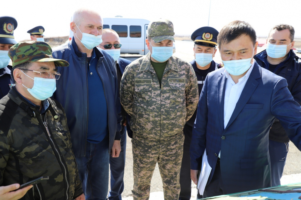 Әуеден бақылау жасалды