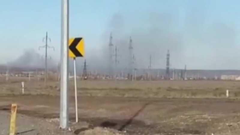 Қарағанды маңында қоқыс полигоны өртенді