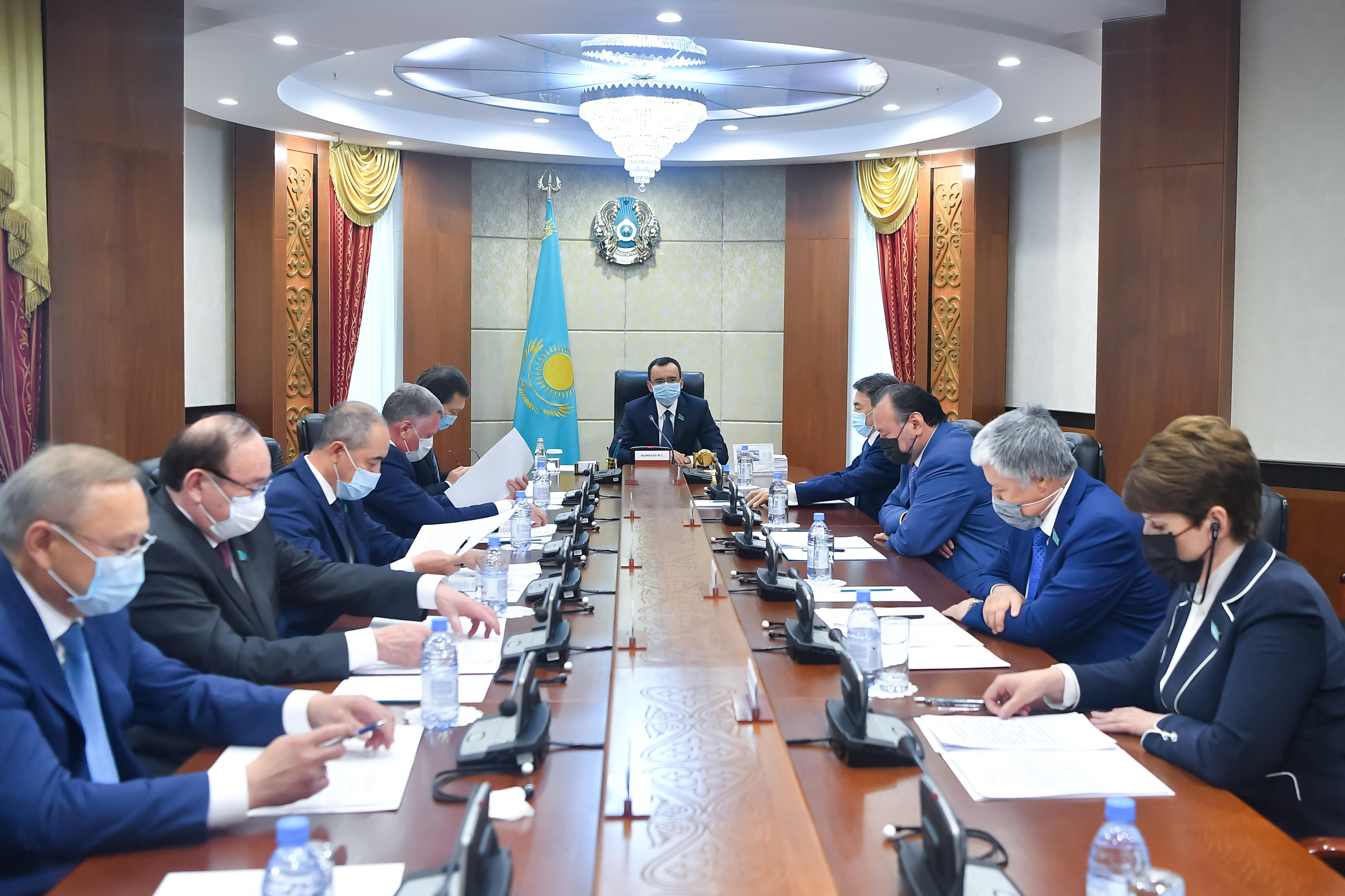 Сенат отырысының күн тәртібі нақтыланды