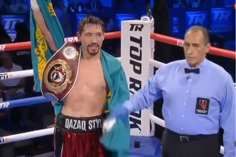 Жәнібек Әлімханұлы әлемнің экс-чемпионын жеңді