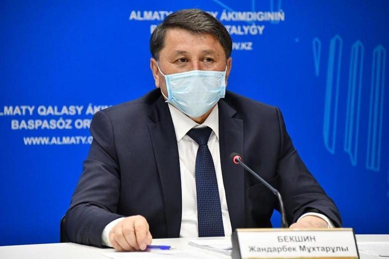 Алматыда эпидемиялық ахуал ушығып тұр – Ж.Бекшин