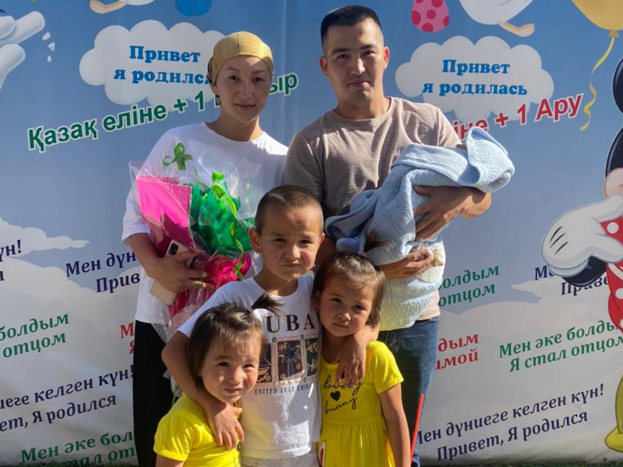 Спортты серік еткен көпбалалы отбасы