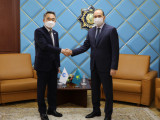 Ғизат Нұрдәулетов Халықаралық прокурорлар қауымдастығының президентімен кездесті
