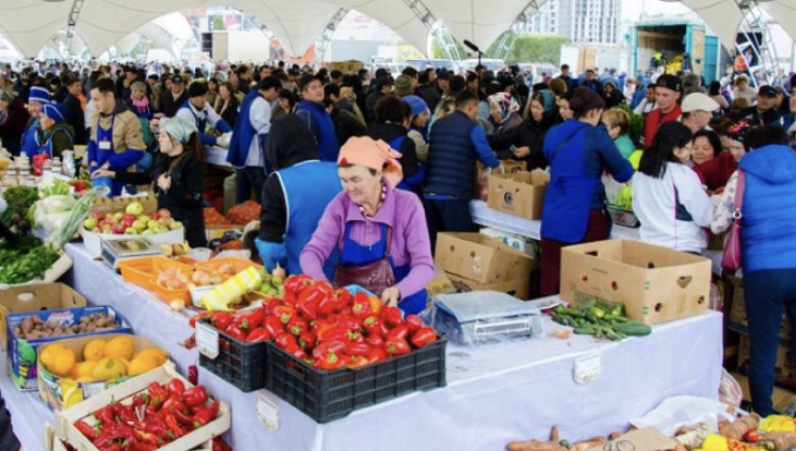 Елордадағы жәрмеңкеде 200-ден астам тауар өндіруші өз өнімдерін ұсынады