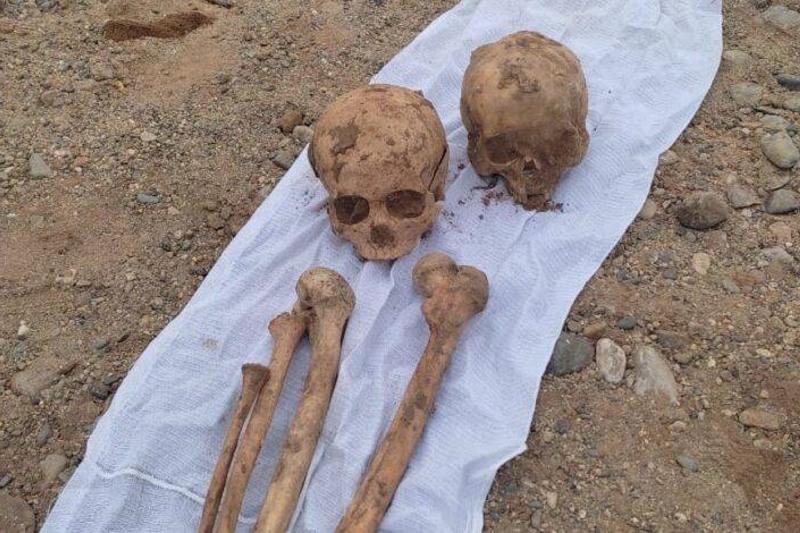 Семейде құрылыс алаңынан адам сүйегі табылды