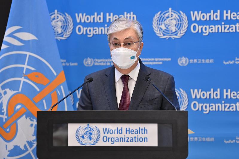 Мемлекет басшысы Дүниежүзілік денсаулық сақтау ассамблеясының арнаулы сессиясына қатысты