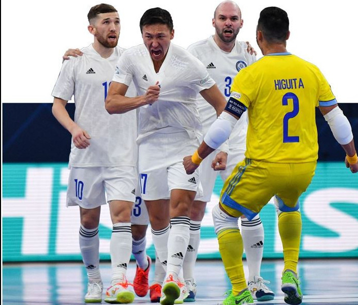 Футзал: Қазақстан Словениямен тең ойнады