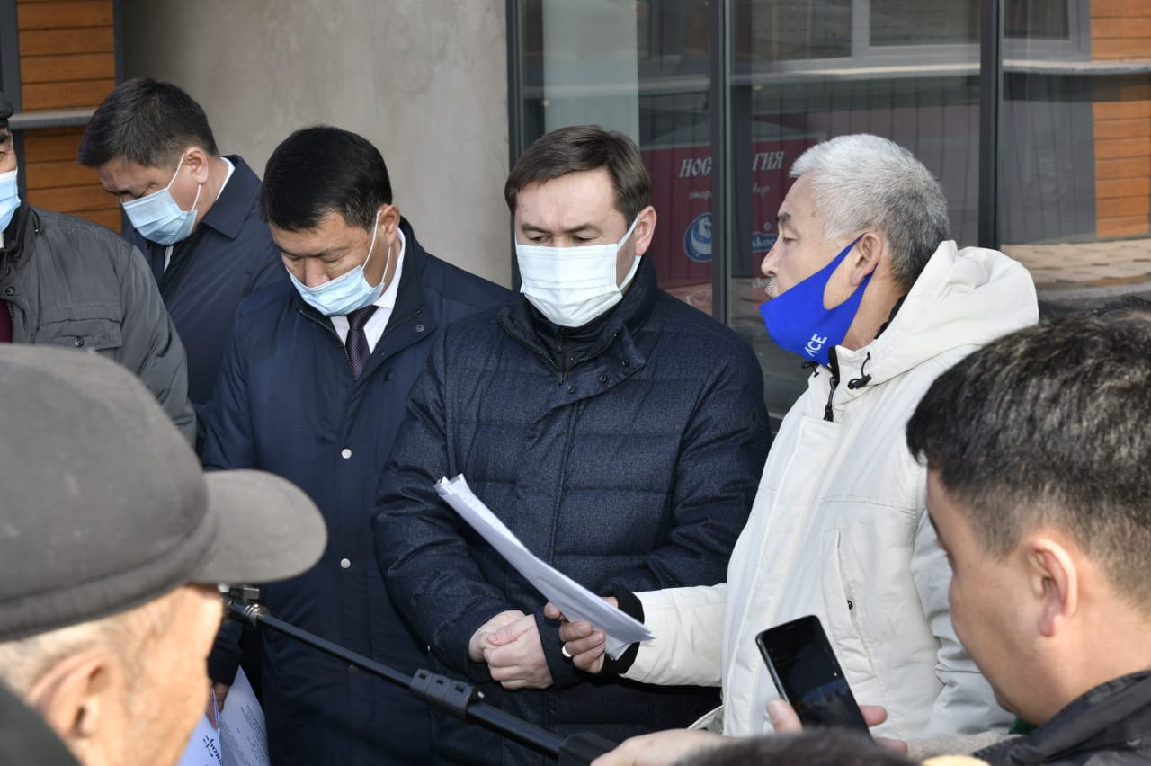 Мұрат Әйтенов халықтың арыз-шағымын тыңдады